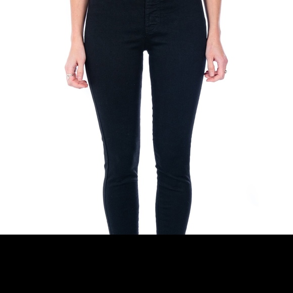 Levi’s Black Mile High Super Skinny Size 25 - Picture 3 of 3